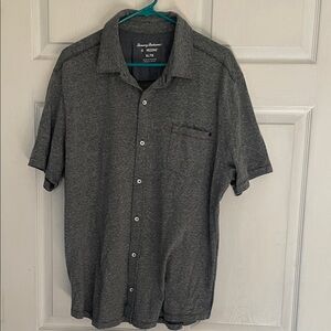 Tommy Bahama Charcoal Button Down Shirt